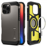 Spigen iPhone 16 Pro Kuori Tough Armor MagFit Gunmetal