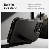 Spigen iPhone 16 Pro Kuori Tough Armor MagFit Musta