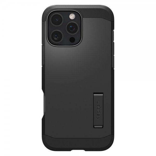 Spigen iPhone 16 Pro Kuori Tough Armor MagFit Musta