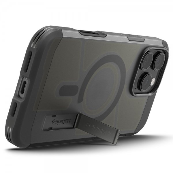 Spigen iPhone 16 Pro -kuori Tough Armor T MagFit Frost Black