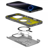 Spigen iPhone 16 Pro -kuori Tough Armor T MagFit Frost Black