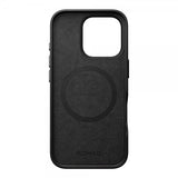 Nomad iPhone 16 Pro -suojakuori, perinteinen nahkakuori, musta