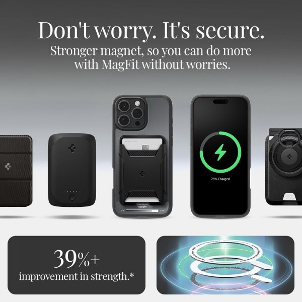 Spigen iPhone 16 Pro Kuori Ultra Hybrid Classic MagFit Musta