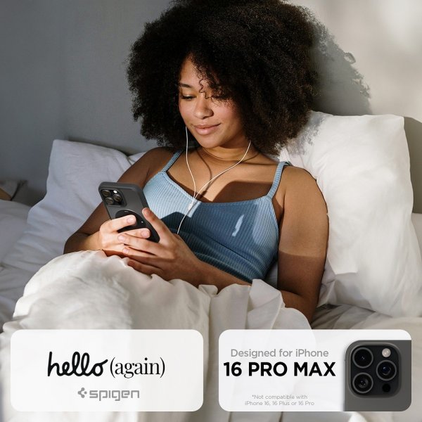 Spigen iPhone 16 Pro Kuori Ultra Hybrid Classic MagFit Musta
