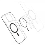 Spigen iPhone 16 Pro -suojakuori Ultra Hybrid MagFit Carbon Fiber