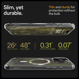 Spigen iPhone 16 Pro -suojakuori Ultra Hybrid MagFit Digital Camo