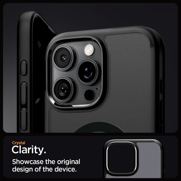 Spigen iPhone 16 Pro Kuori Ultra Hybrid MagFit Frost Black