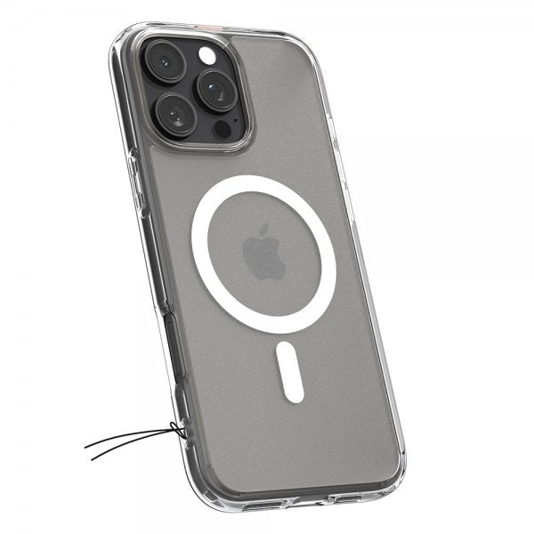 Spigen iPhone 16 Pro Kuori Ultra Hybrid MagFit Frost Clear