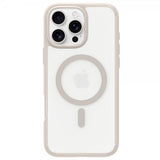 Spigen iPhone 16 Pro -kuori Ultra Hybrid MagFit Frost Natural Titanium