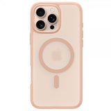 Spigen iPhone 16 Pro -kuori Ultra Hybrid MagFit Frost Rose Titanium