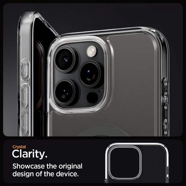 Spigen iPhone 16 Pro -suojakuori Ultra Hybrid MagFit Graphite