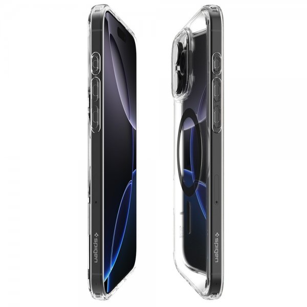 Spigen iPhone 16 Pro -suojakuori Ultra Hybrid MagFit Graphite
