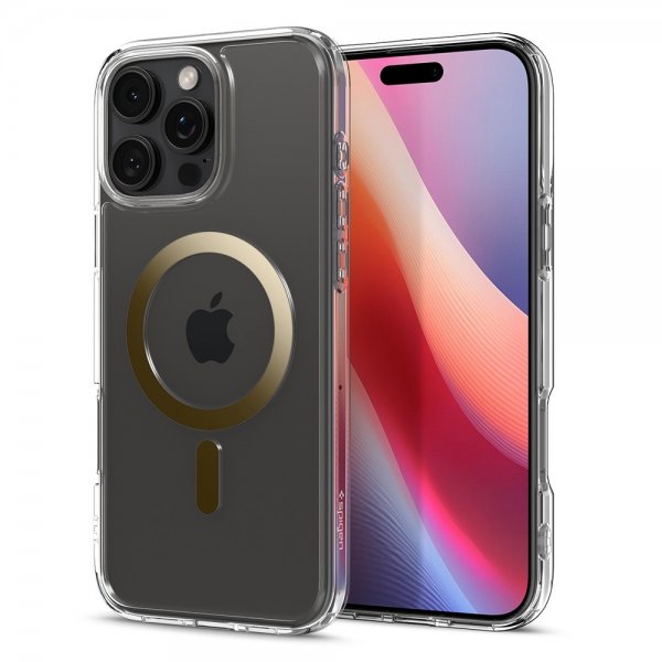 Spigen iPhone 16 Pro Kuori Ultra Hybrid MagFit Kulta