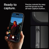 Spigen iPhone 16 Pro Kuori Ultra Hybrid Matta Musta