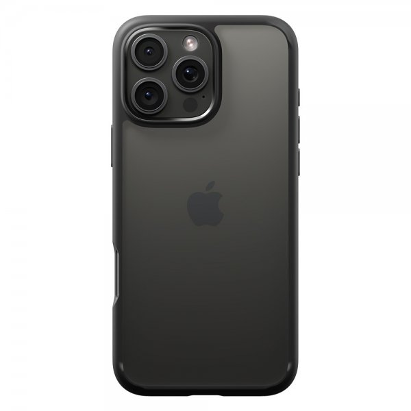 Spigen iPhone 16 Pro Kuori Ultra Hybrid Matta Musta