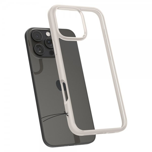 Spigen iPhone 16 Pro Kuori Ultra Hybrid Natural Titanium