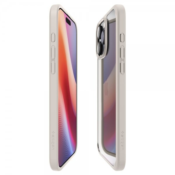 Spigen iPhone 16 Pro Kuori Ultra Hybrid Natural Titanium