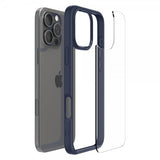 Spigen iPhone 16 Pro -suojakuori, Ultra Hybrid, laivastonsininen