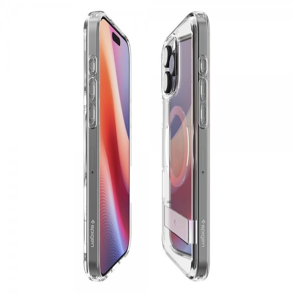 Spigen iPhone 16 Pro Kuori Ultra Hybrid S MagFit Crystal Clear