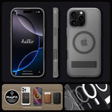 Spigen iPhone 16 Pro -kuori Ultra Hybrid S MagFit Frost Gray