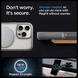Spigen iPhone 16 Pro -kuori Ultra Hybrid S MagFit Frost Gray