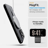 Spigen iPhone 16 Pro -kuori Ultra Hybrid T MagFit Frost Black