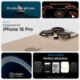 Spigen iPhone 16 Pro -kuori Ultra Hybrid T MagFit Frost Black
