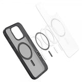 Spigen iPhone 16 Pro -kuori Ultra Hybrid T MagFit Frost Black