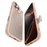 Spigen iPhone 16 Pro -kuori Ultra Hybrid T MagFit Frost Rose Titanium