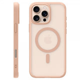 Spigen iPhone 16 Pro -kuori Ultra Hybrid T MagFit Frost Rose Titanium