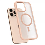 Spigen iPhone 16 Pro -kuori Ultra Hybrid T MagFit Frost Rose Titanium
