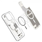 Spigen iPhone 16 Pro -kuori Ultra Hybrid Zero One MagFit Natural Titanium