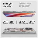 Spigen iPhone 16 Pro -kuori Ultra Hybrid Zero One MagFit Natural Titanium