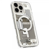 Spigen iPhone 16 Pro -kuori Ultra Hybrid Zero One MagFit Natural Titanium