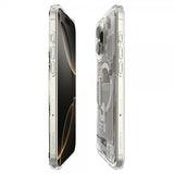 Spigen iPhone 16 Pro -kuori Ultra Hybrid Zero One MagFit Natural Titanium