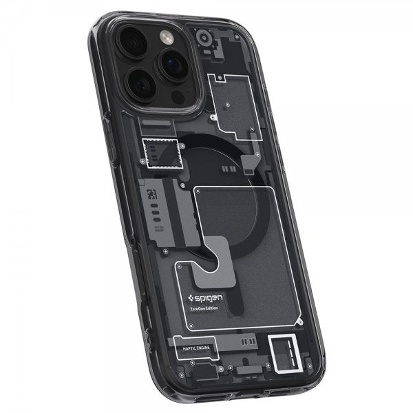 Spigen iPhone 16 Pro Kuori Ultra Hybrid Zero One MagFit Musta