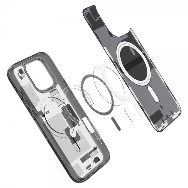 Spigen iPhone 16 Pro Kuori Ultra Hybrid Zero One MagFit Musta