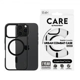 CARE by PanzerGlass iPhone 16 Pro -kuori Urban Combat MagSafe Musta