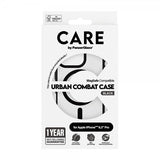 CARE by PanzerGlass iPhone 16 Pro -kuori Urban Combat MagSafe Musta