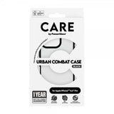 CARE by PanzerGlass iPhone 16 Pro Urban Combat -kuori, musta