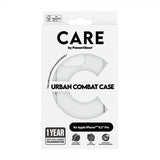 CARE by PanzerGlass iPhone 16 Pro -kuori Urban Combat läpinäkyvä