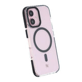 Rvelon iPhone 16 -suojakuori TPU MagSafe Musta/Läpinäkyvä