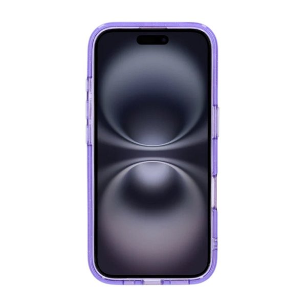 Rvelon iPhone 16 -kuori Glitter MagSafe Violetti