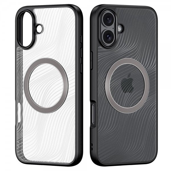 Dux Ducis iPhone 16 -kuoret Aimo Series MagSafe musta