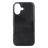 Buffalo iPhone 16 -kuori, aitoa nahkaa, MagSeries, musta