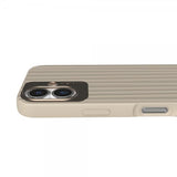 Nudient iPhone 16 Suojakuori Bold MagSafe Linen Beige