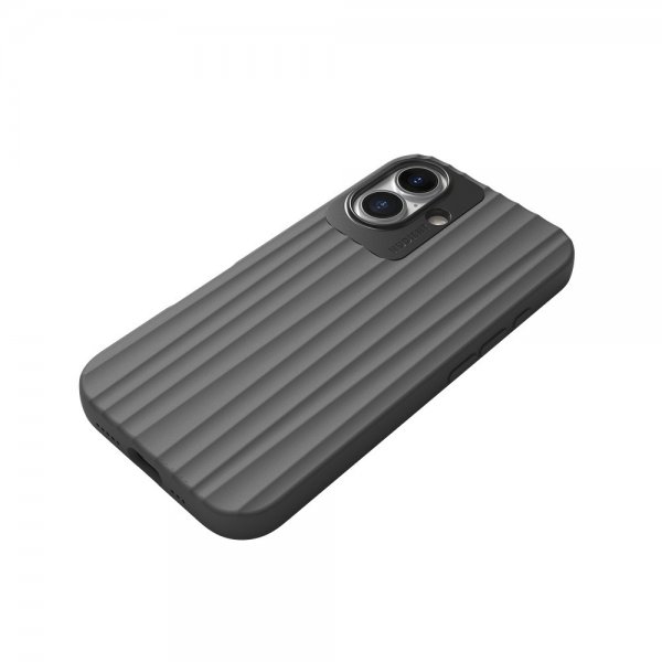 Nudient iPhone 16 -kuori Bold MagSafe Storm Black
