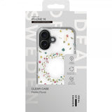 Ideal of Sweden iPhone 16 -suojakuori, Clear Case MagSafe Petite Floral