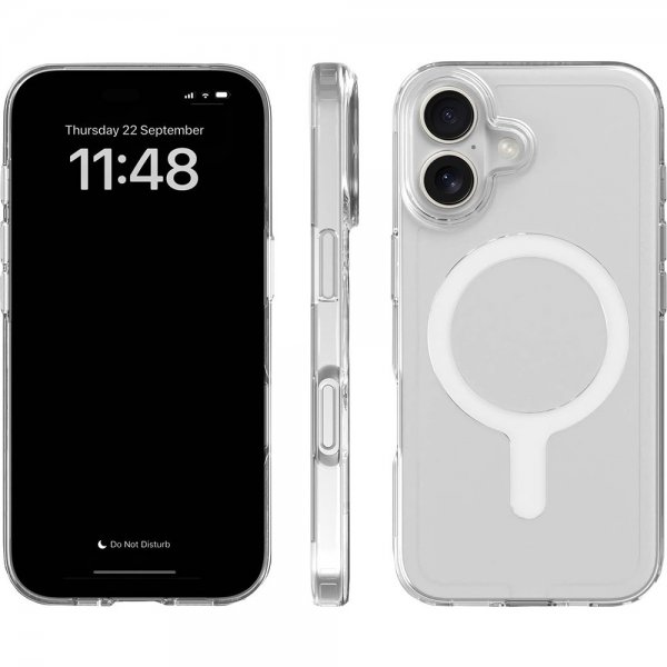 agood company iPhone 16 Suojakuori CLRPRTCT Läpinäkyvä