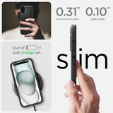 Spigen iPhone 16 -suojakuori Core Armor, mattamusta